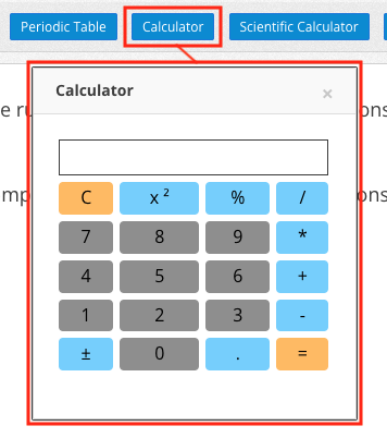 calculator in portal