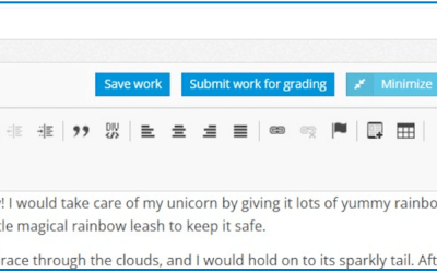 NEW FEATURES & UPGRADES: Changes to Student-Portal Typed Work, Plus More!